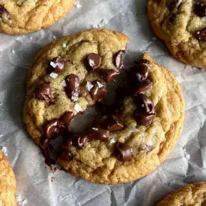 Brown Butter Sourdough Cookies