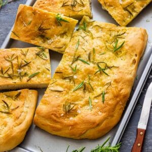 Rosemary Sea Salt Focaccia